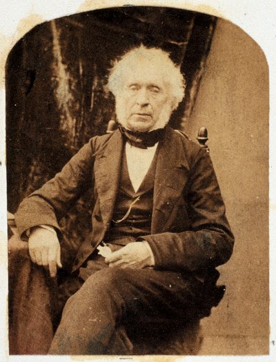 Sir David Brewster, physicien écossais, vers les années 1860 - Unbekannt