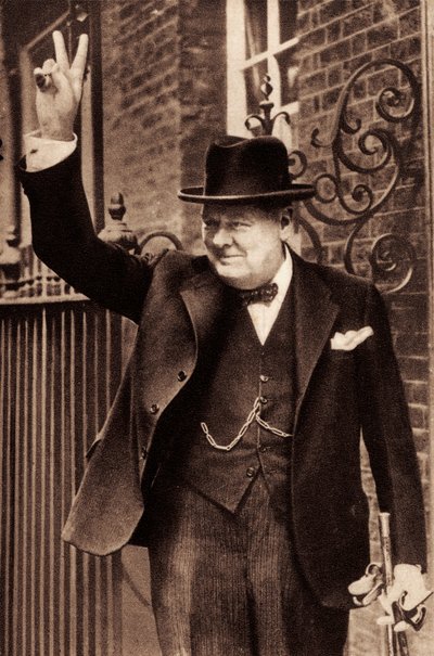 Sir Winston Churchill - Unbekannter Künstler