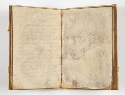 Carnet de croquis avec 22 feuilles - Unbekannter Künstler