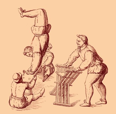 Sauts périlleux - Unbekannter Künstler