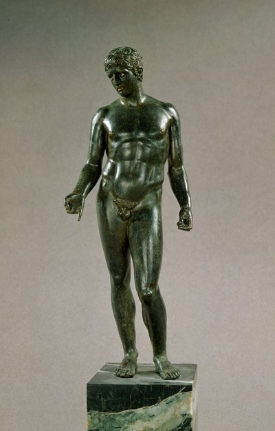 Statue de Mercure, adaptation du Discophore grec de Polyclète, romain, 25-50 après J.-C. - Unbekannt