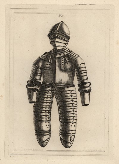 Armure de cavalier de l