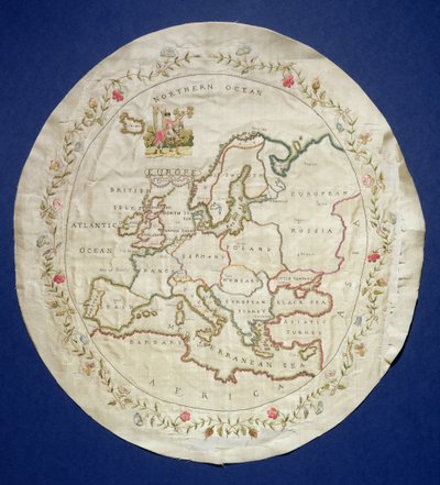 Échantillon montrant une carte de l