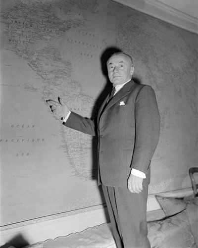 Le politicien Paul Renaud à Paris - 1949 - Unbekannt
