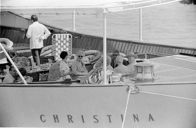 Le constructeur naval Aristote Onassis et l
