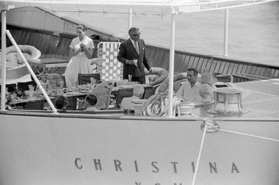 Le constructeur naval Aristote Onassis et l