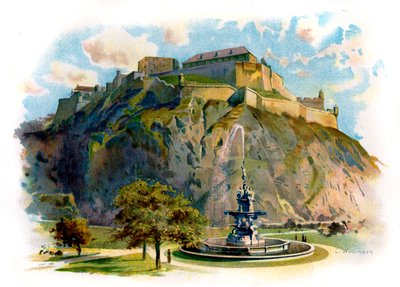Le Rocher du Château, Édimbourg - Unbekannter Künstler