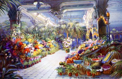 La Salle des Fleurs chez Harrods, vers 1916 - Unbekannter Künstler