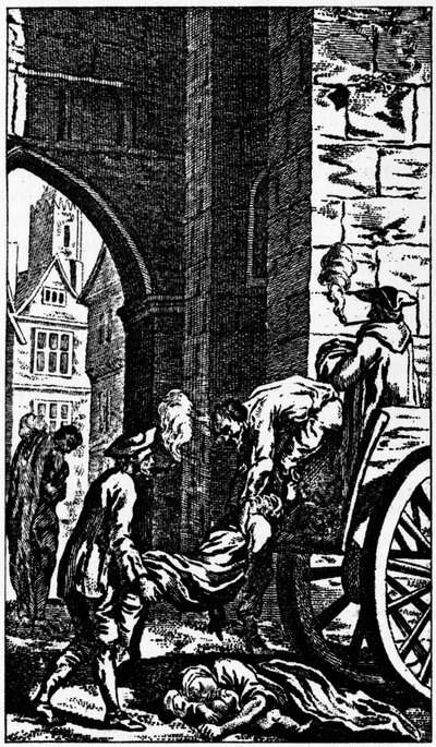 La Grande Peste à Londres - Unbekannter Künstler