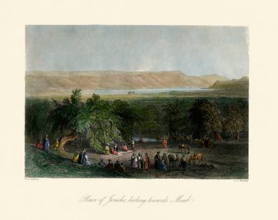 La Terre Sainte - Plaine de Jéricho - Bible - Unbekannter Künstler