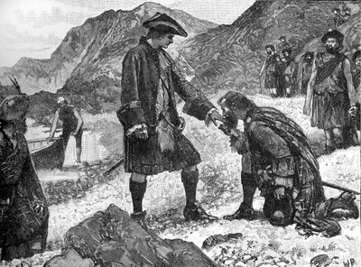 Le Débarquement du Prince Charlie - Unbekannter Künstler