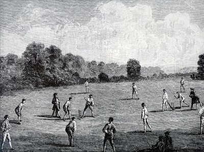 Le Royal Academy Club jouant au cricket - Unbekannt
