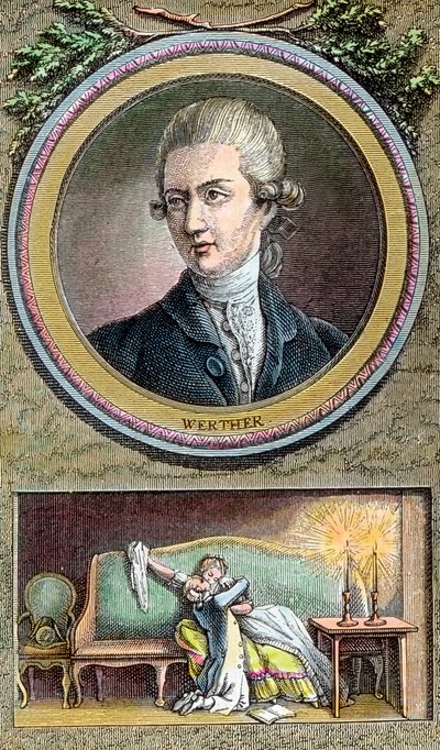 Les Souffrances du jeune Werther - Unbekannter Künstler
