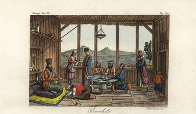 Le banquet tenu pour Dodwell par l