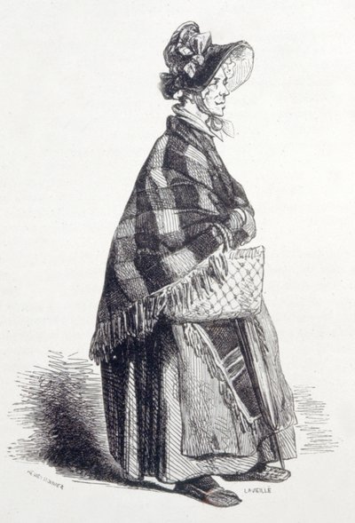 La vieille fille - Unbekannter Künstler