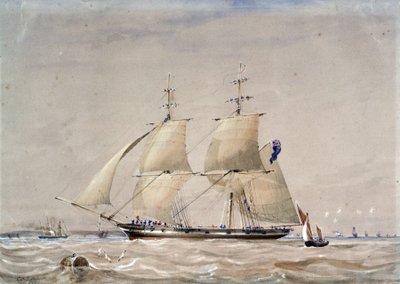 Le voilier HMS 