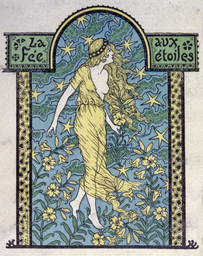 La fée étoile, vers 1900 (illustration) - Unbekannter Künstler