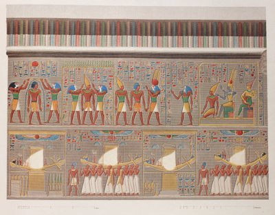 Thèbes : Karnak (détail) - Unbekannt