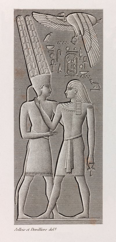 Thèbes, Karnak (détail) - Unbekannt