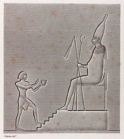Thèbes, Karnak (détail) - Unbekannt