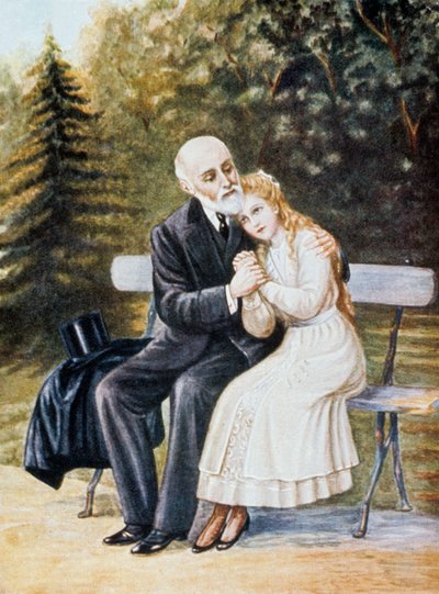 Thérèse de Lisieux demandant à son père Louis Martin d