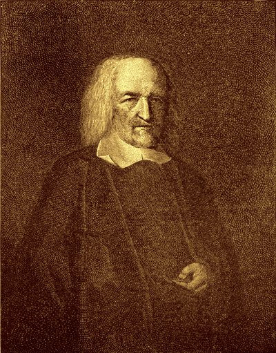 Thomas Hobbes (gravure) - Unbekannter Künstler