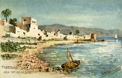 Tibériade - mer de Génézareth - Unbekannter Künstler
