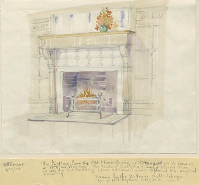 Tittensor - Cheminée de la Maison Seigneuriale - Unbekannt