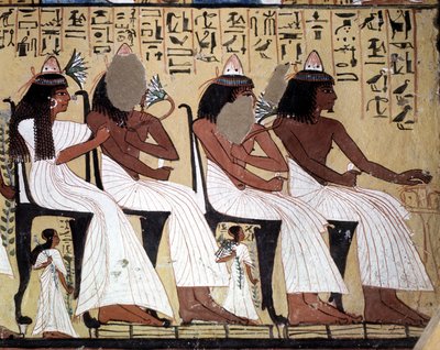 Tombe des artisans : Tombe de Sennedjem, site de Deir El Medineh à Louxor, Égypte - Leopold Blonder
