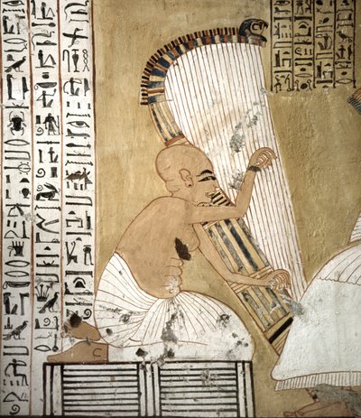 Tombes des artisans (détail), site de Deir El Medineh à Louxor, Égypte - Leopold Blonder