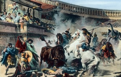 Tournoi dans le Colisée - Unbekannter Künstler