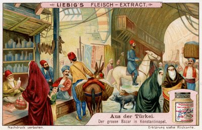 Turquie : Grand Bazar, Istanbul - Unbekannter Künstler