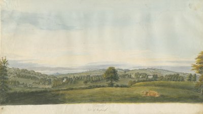 Vallée de Shugborough : aquarelle, nd [fin du 18e siècle] - Unbekannt