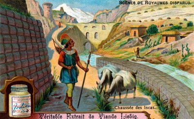 Civilisations Disparues : Chaussée Inca - Unbekannter Künstler