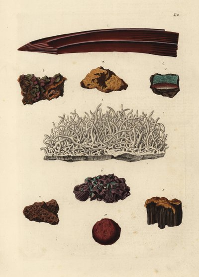 Variétés de minerai de fer - Unbekannter Künstler