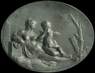Vénus et Cupidon - Unbekannter Künstler