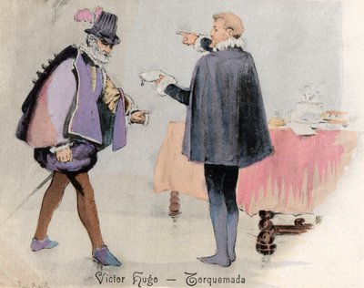 Victor Hugo - illustration - Unbekannter Künstler