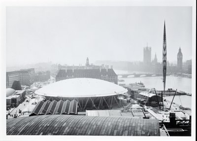 Vue du Dôme de la Découverte construit pour le Festival de Grande-Bretagne, ouvert le 4 mai 1951 - Unbekannt