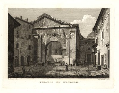 Vue du Portique d