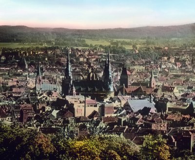 Vue sur la ville d