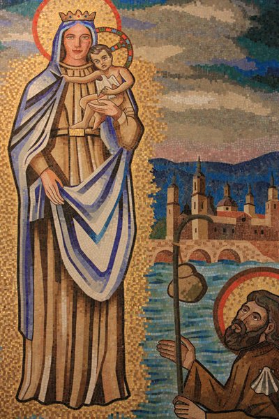Vierge et enfant. Espagne. S. Padros. J. Agullo. Basilique de l
