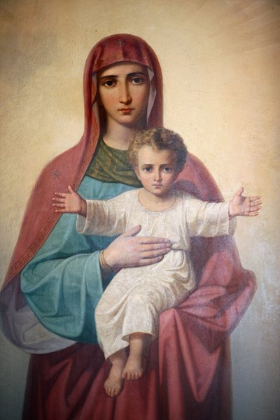 Icône de la Vierge et l