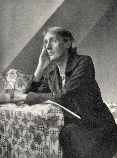 Virginia Woolf - portrait - Unbekannter Künstler