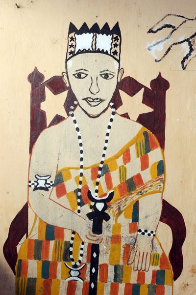 Peinture murale vaudou sur un couvent - Unbekannt