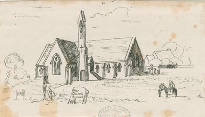 Église de Walton-on-the-Hill [Nouvelle] : lithographie - Unbekannt
