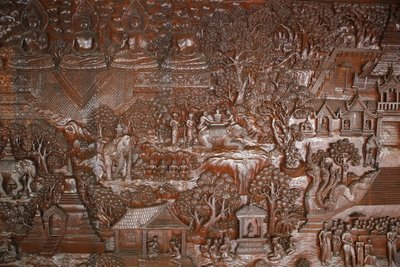 Wat Phra Doi Suthep, Chiang Mai. Relief. Thaïlande - Unbekannt