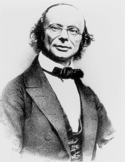 Wilhelm Eduard Weber, physicien allemand, vers 1860 - Unbekannt
