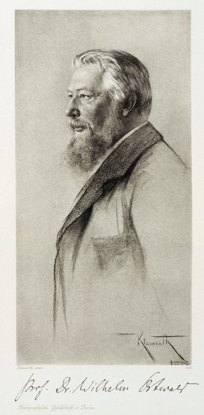 Wilhelm Ostwald, chimiste letton, c 1910 - Unbekannt
