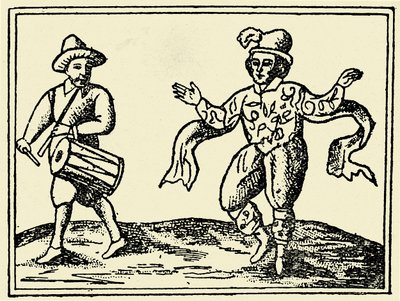 William Kempe dansant la Morris - Unbekannter Künstler