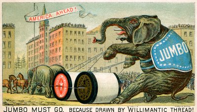 Willimantic Thread - publicité de la fin du 19ème siècle - Unbekannter Künstler